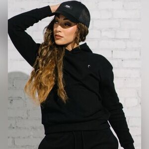 ZYIA Black Women's Relaxation Hoodie